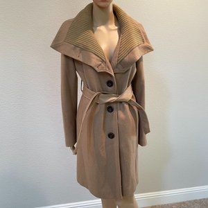 Moda International Elegant Wool Coat